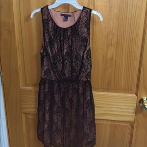 Blush and Lace Dress